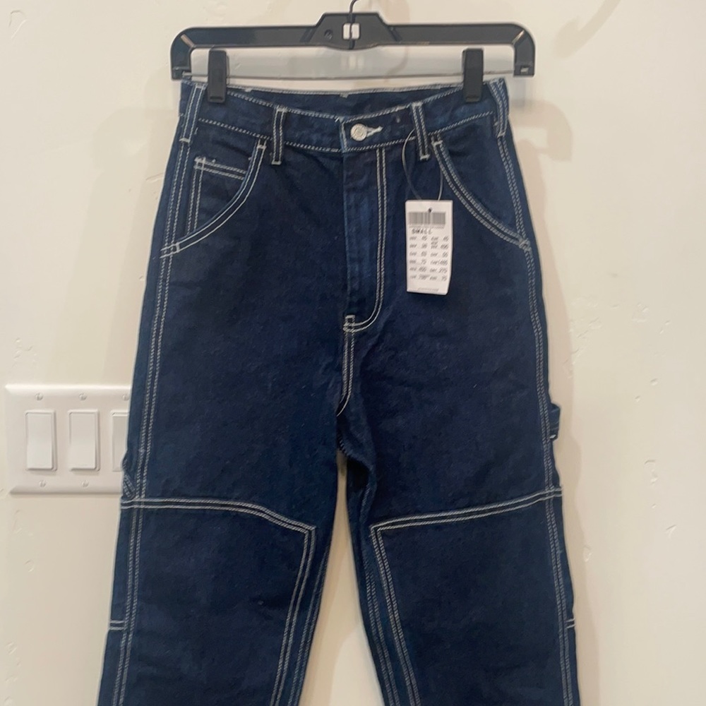 Brandy Melville Ariana Painter jeans.